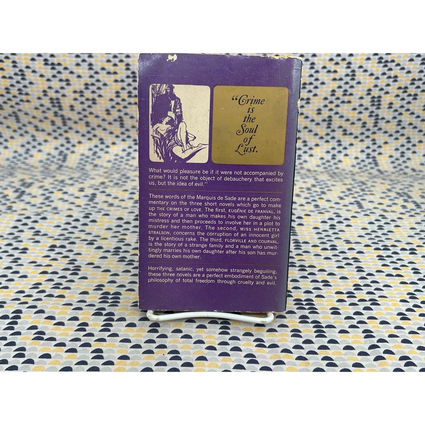 The Crimes Of Love - Marquis De Sade - Bantam Books - Paperback