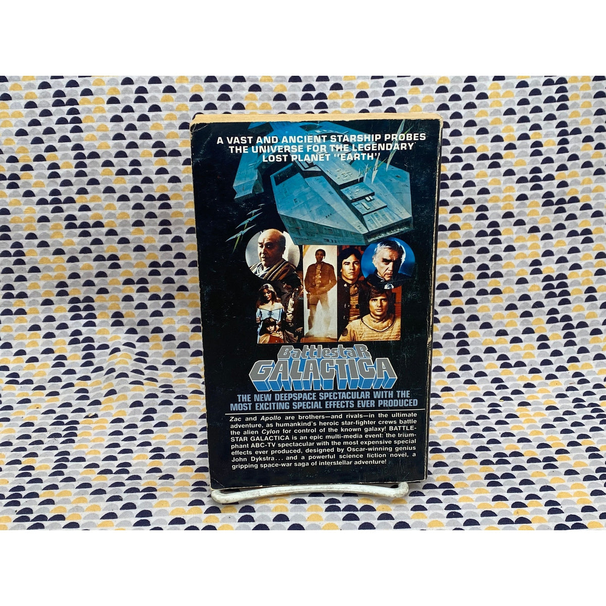 Battlestar Galactica - Glen Larson and Robert Thurston - Vintage Paperback Book - TV Tie-In - Berkley Books Edition
