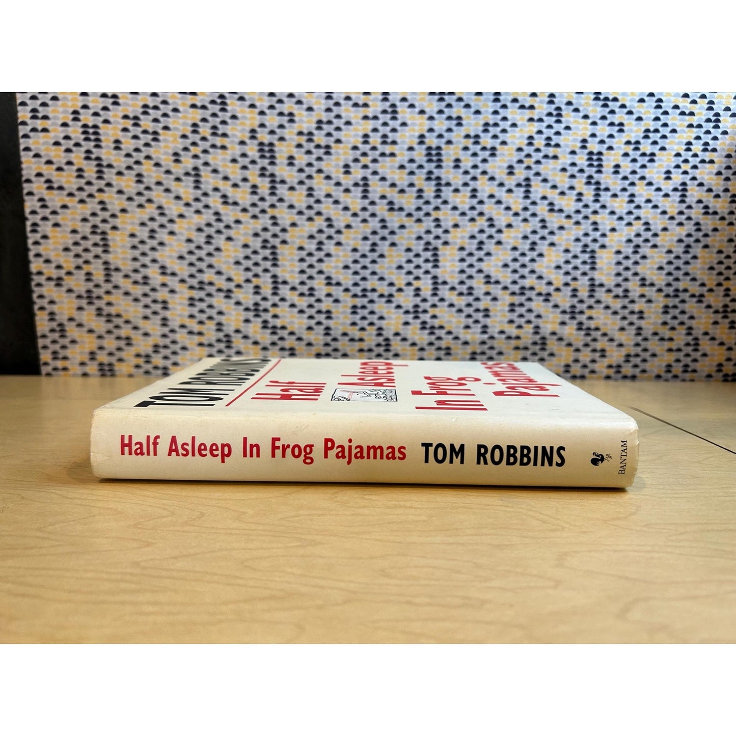 Half Asleep in Frog Pajamas - Tom Robbins - Vintage Hardcover Book - Bantam Books - 1st Edition, 1st Printing