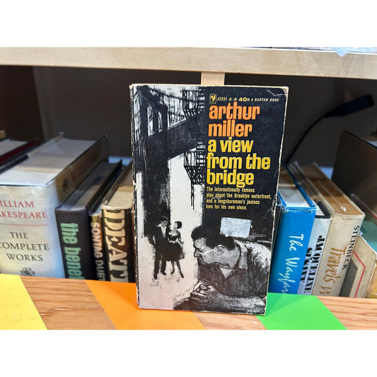 A View From the Bridge - Arthur Miller - Vintage Paperback Book - Bantam Books