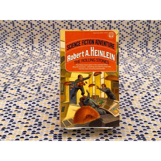 The Rolling Stones - Robert A. Heinlein - Vintage Paperback Book - Ballantine Edition