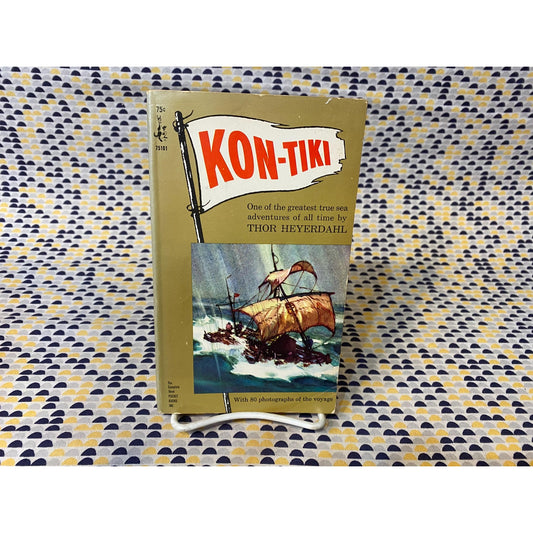 Kon-Tiki - Thor Heyerdahl - Vintage Paperback Book
