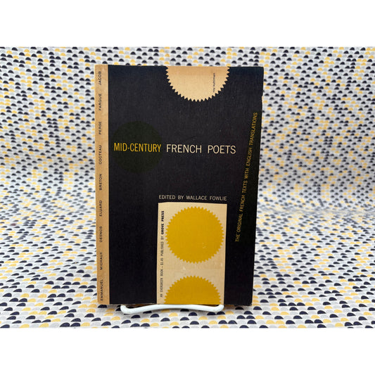 Mid Century French Poets - Wallace Fowlie - Evergreen - Paperback