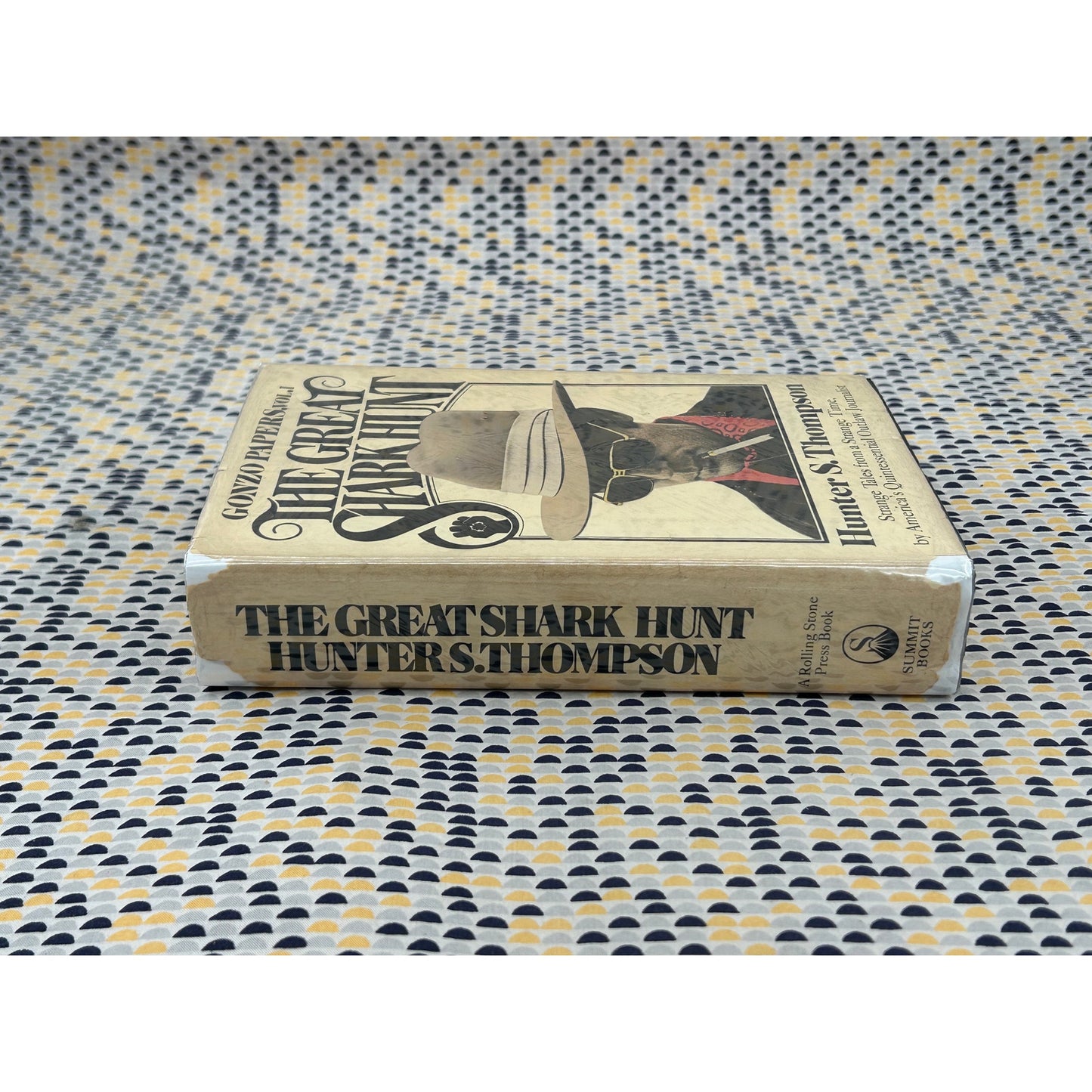 The Great Shark Hunt - Gonzo Papers Volume 1 - Hunter S. Thompson - Summit Books - Hardcover - 1st Edition, 3rd Printing