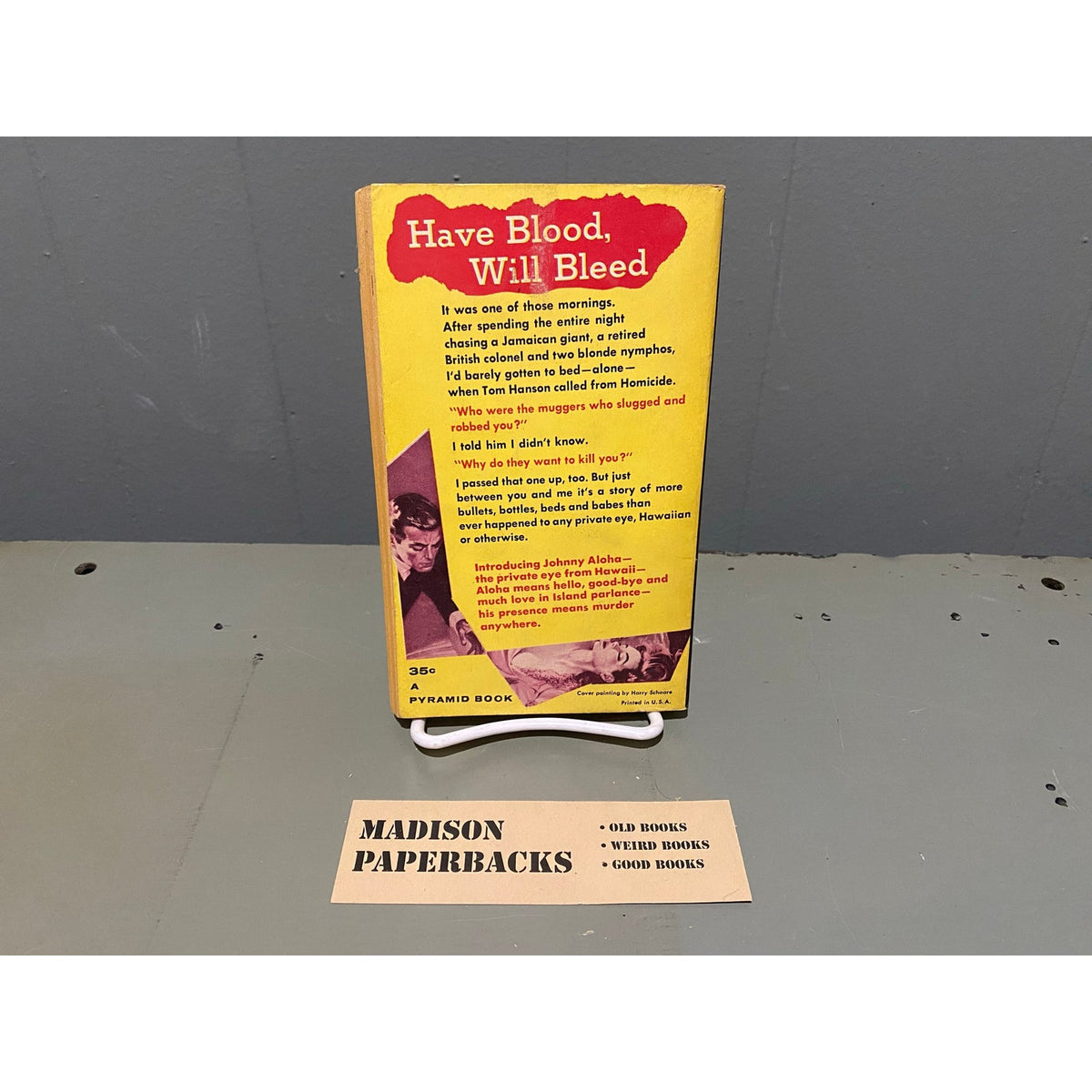 Dead in Bed - Day Keene - Pyramid G448 - Sleaze - Vintage Paperbacks