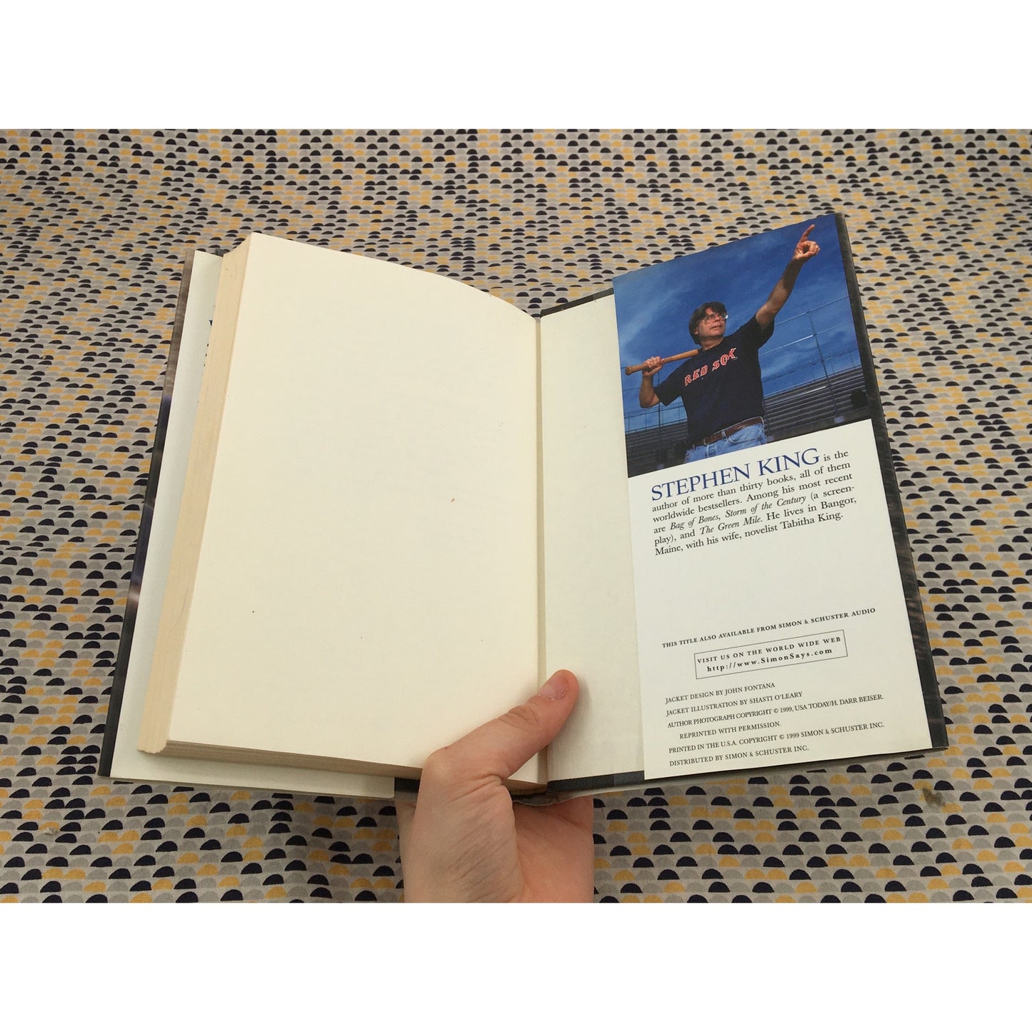 The Girl Who Loved Tom Gordon - Stephen King - Scribner - Hardcover - 1st Edition 1st Printing
