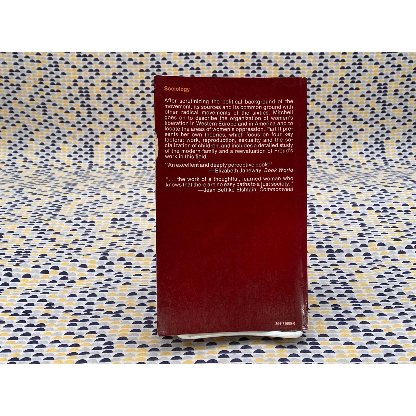 Woman’s Estate - Juliet Mitchell - Women's Liberation - Vintage Paperback Book