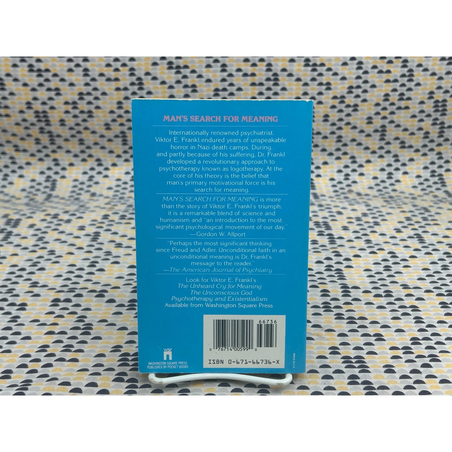 Viktor E. Frankl - Man's Search For Meaning - Washington Square Press