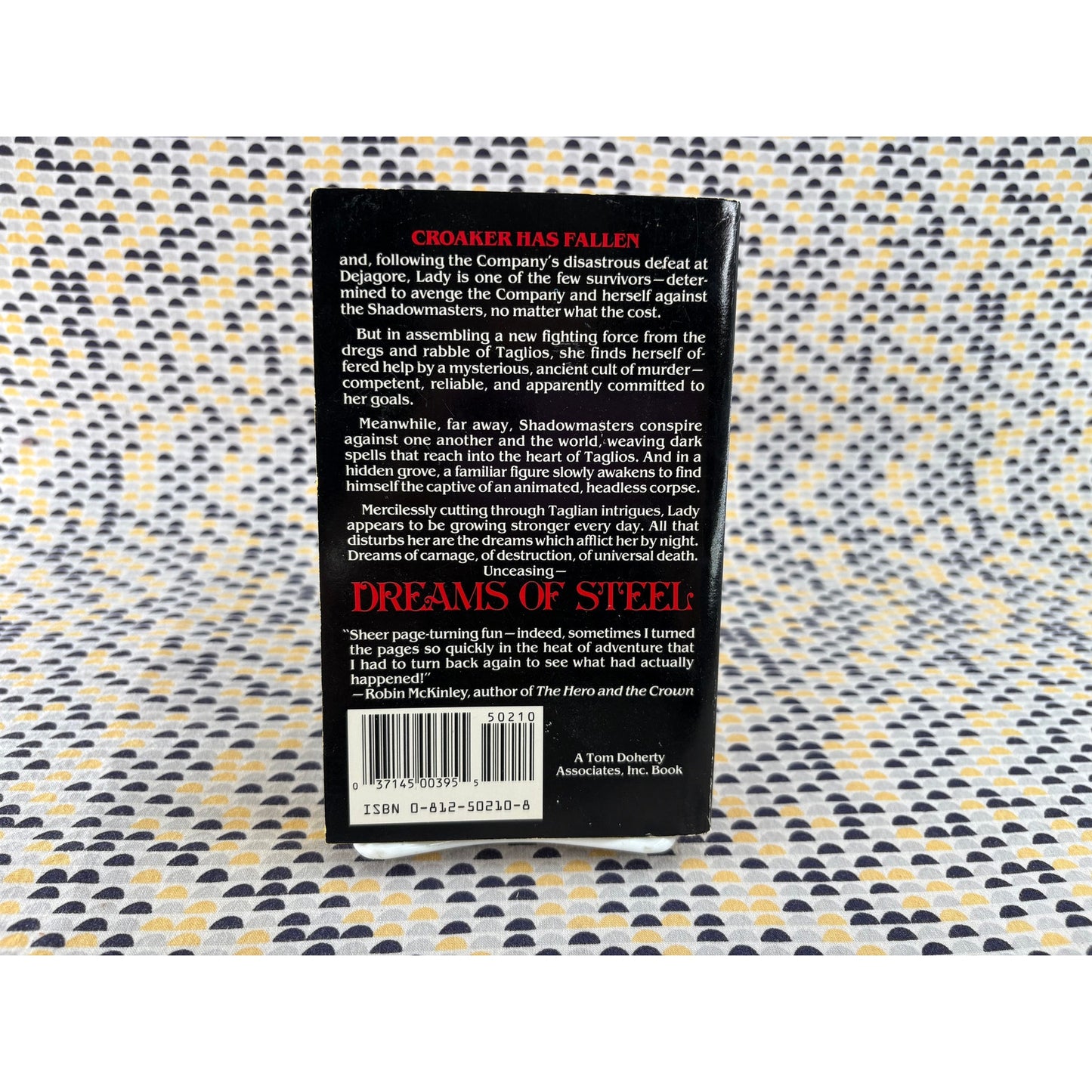 Dreams Of Steel - Glen Cook - Tor - Paperback - Black Company