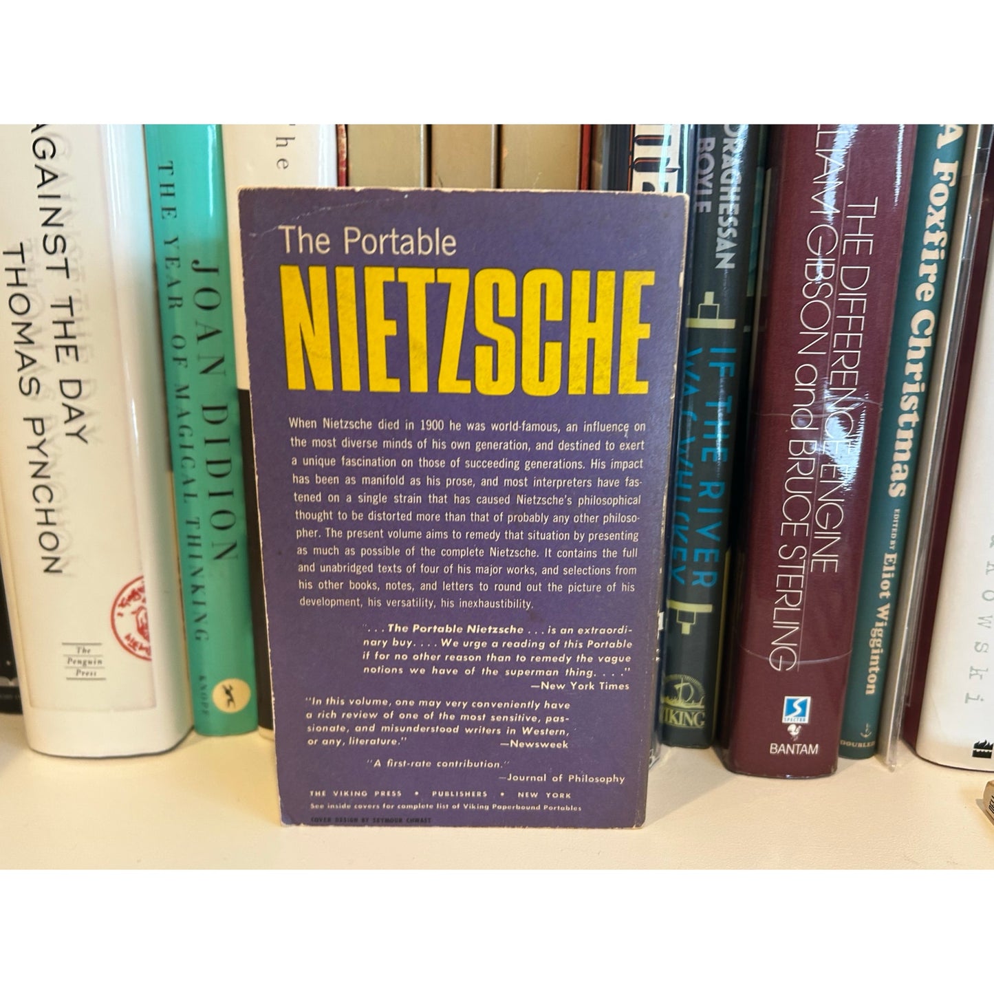 The Portable Nietzsche - Friedrich Nietzsche - Vintage Paperback Book - Viking Edition