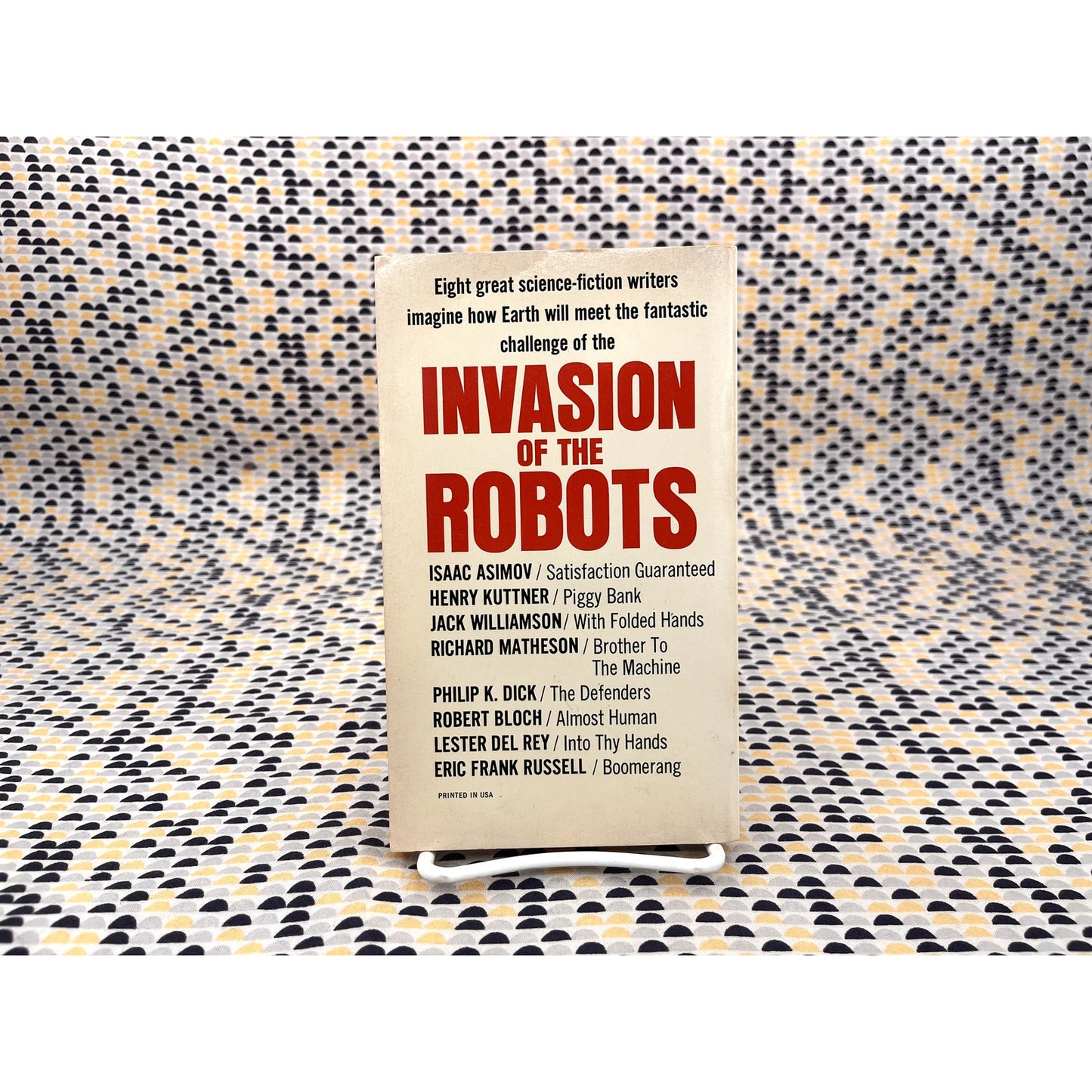 Invasion of the Robots - Asimov, Philip K. Dick, Kuttner, Del Rey - Vintage Paperback Book - 1969 Paperback Library Edition