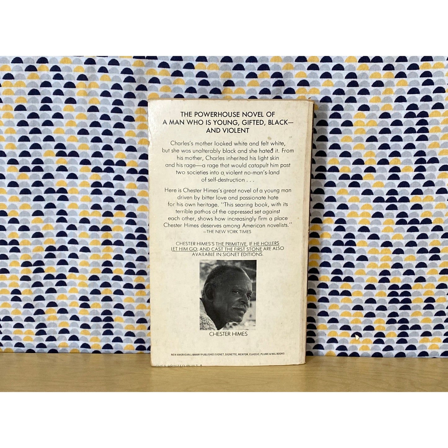 The Third Generation - Chester Himes - Vintage Paperback Book - Signet Edition