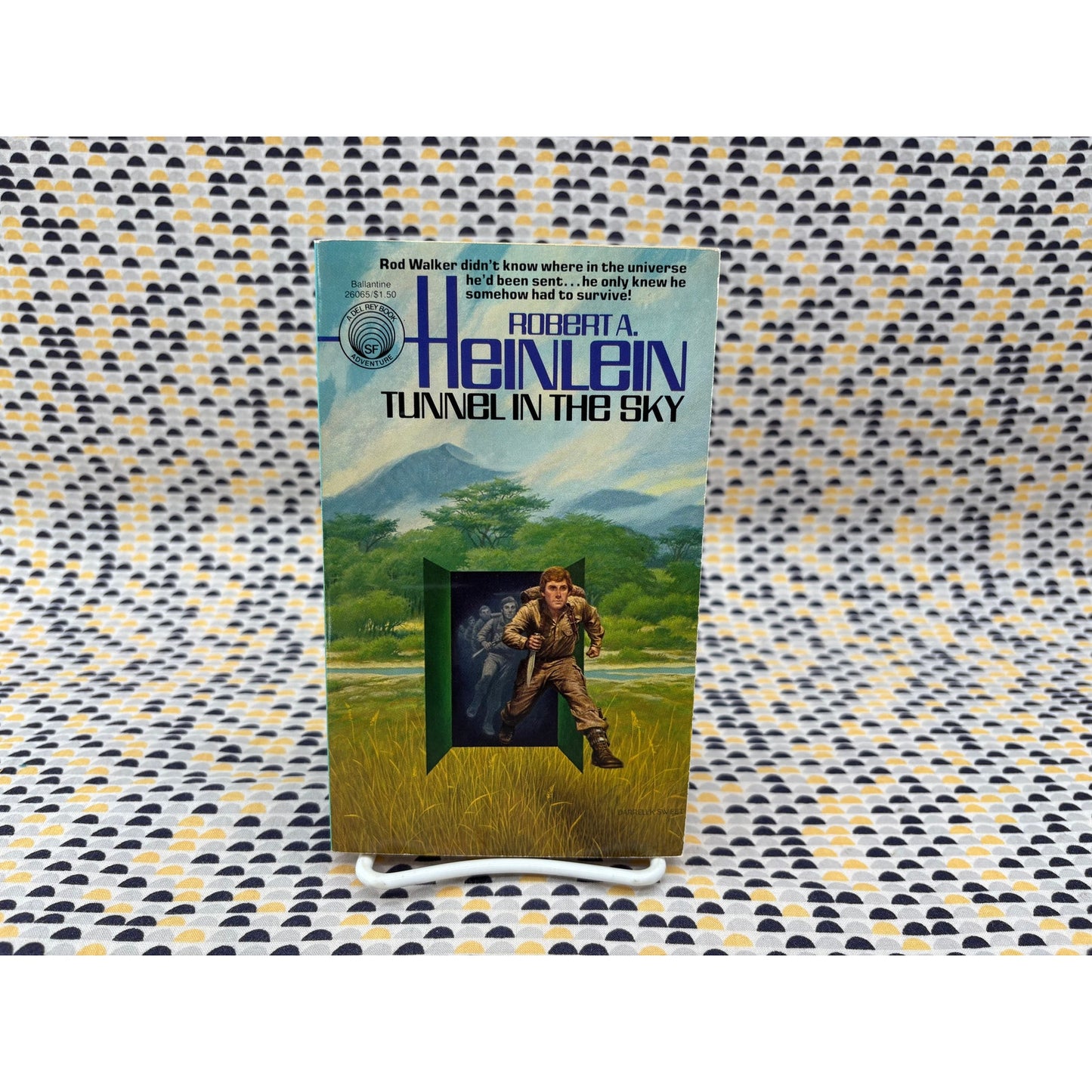 Tunnel In The Sky - Robert A. Heinlein - Vintage Paperback Book - Ace Edition