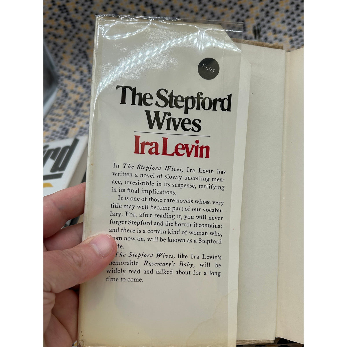 The Stepford Wives - Ira Levin - Hardcover - Random House 1st Edition, 1st Print