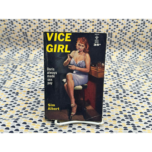 Vice Girl - Sim Albert - Berkley Books G244 - Vintage Paperbacks