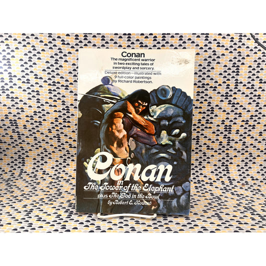 Conan in the Tower of the Elephant - Robert E. Howard - Grosset & Dunlap - Paperback