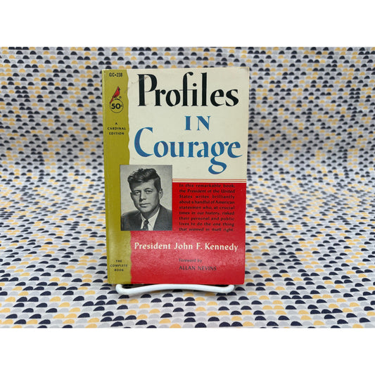 Profiles In Courage - John F. Kennedy - Cardinal Editions - Paperback