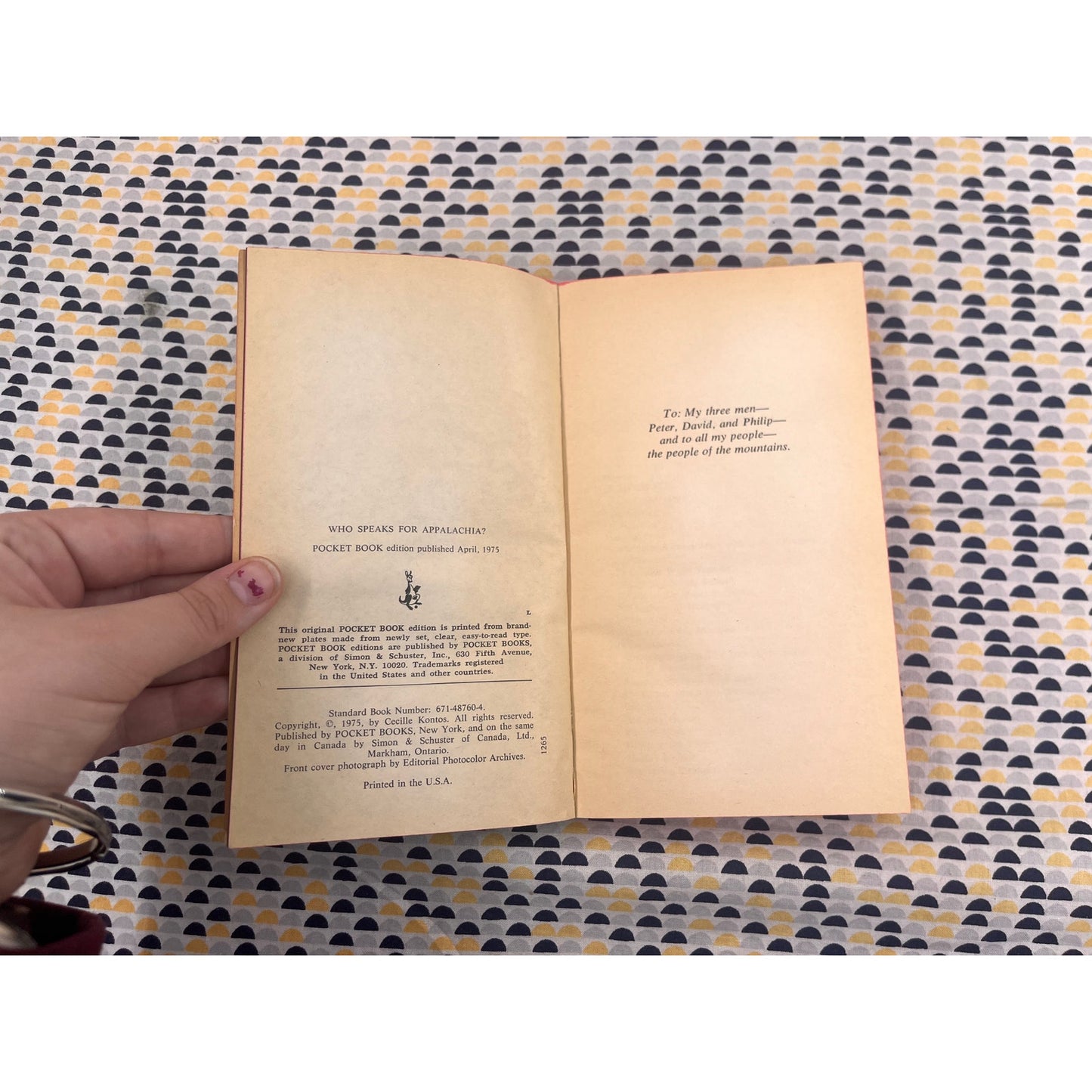 Who Speaks for Appalachia? - Ed. Cecile Haddix - Pocket Books - Paperback