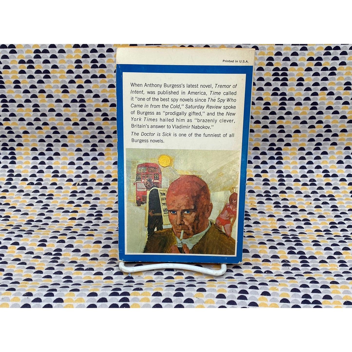 The Doctor is Sick - Anthony Burgess - Vintage Paperback Book - Ballantine Edition