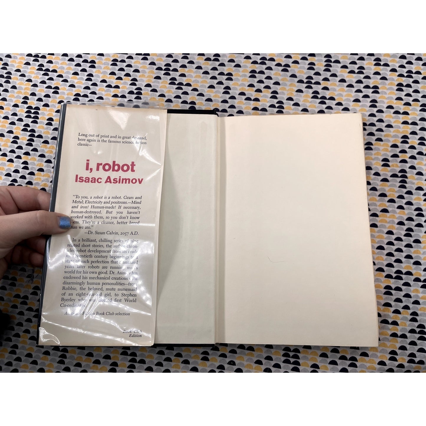 I, Robot - Isaac Asimov - Hardcover - Doubleday Science Fiction - Club Edition