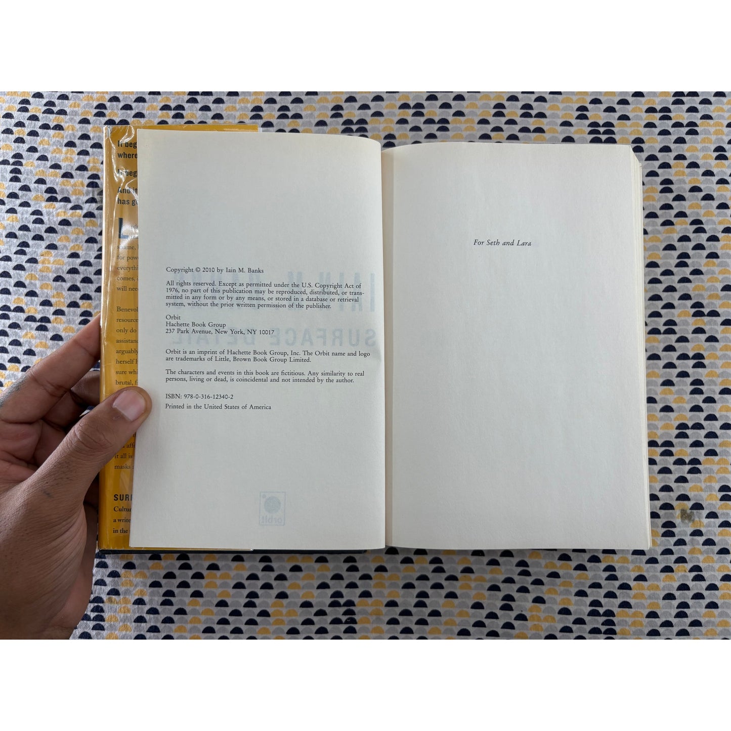 Surface Detail - Iain M. Banks - Orbit - Hardcover