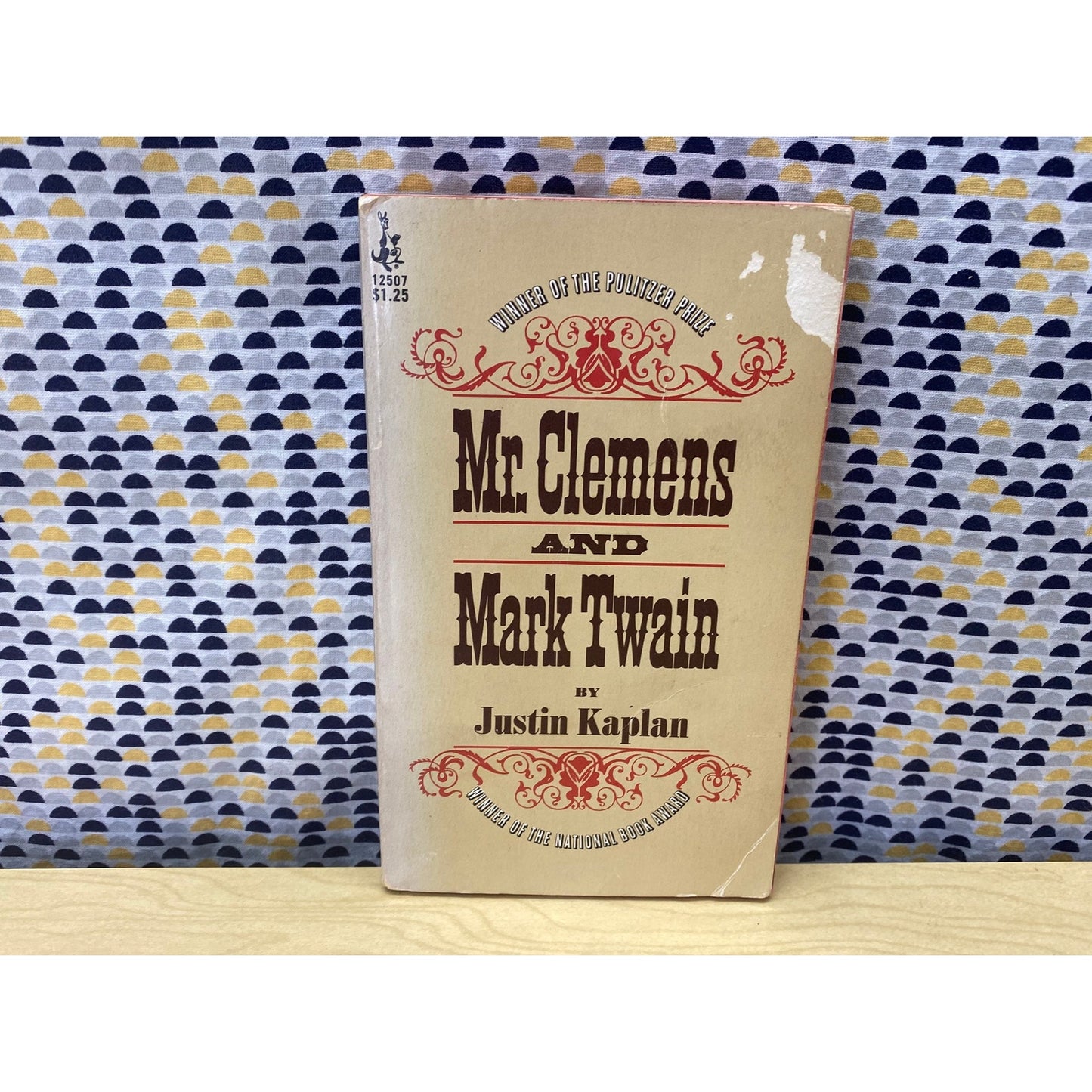 Mr. Clemens and Mark Twain - Justin Kaplan - Vintage Paperback Book