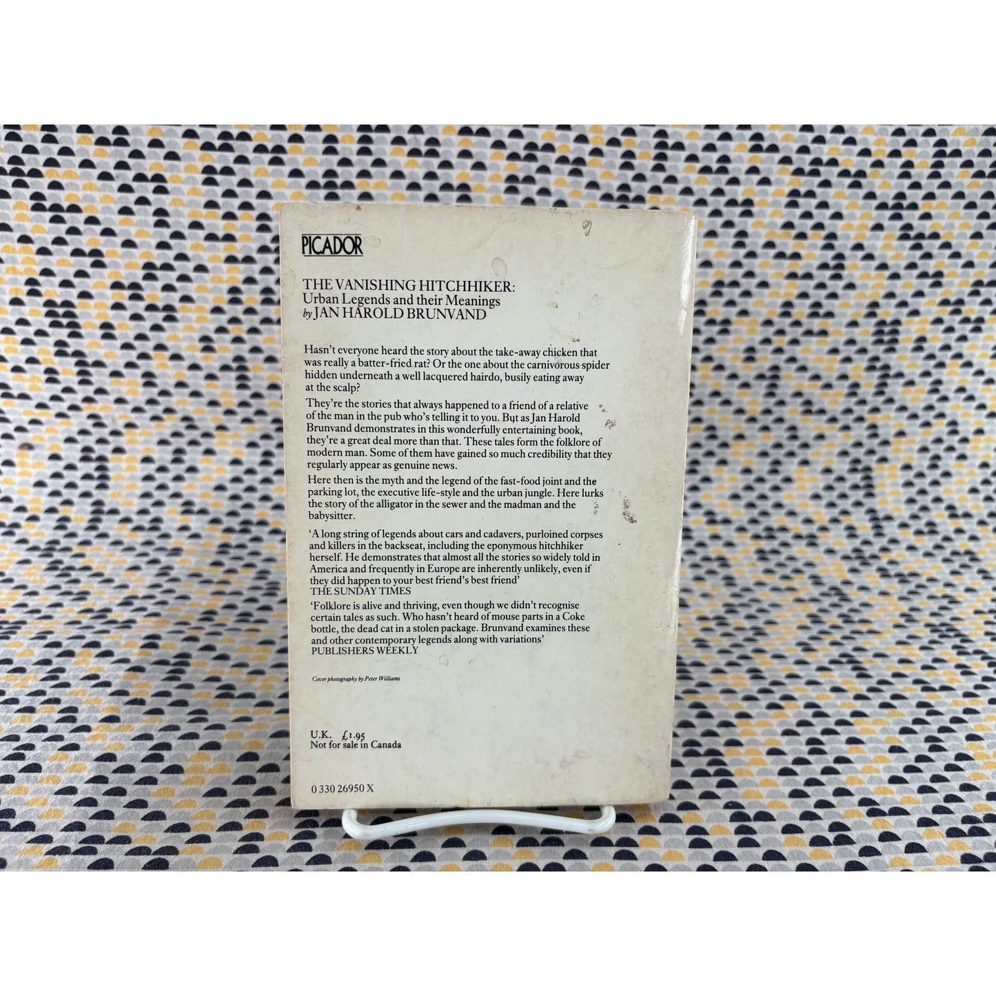 The Vanishing Hitchhiker - Urban Legends and their Meanings - Jan Harold Brunvand - Picador - Paperback