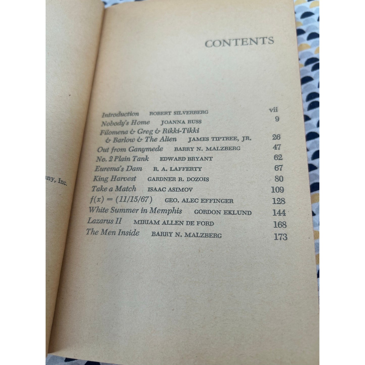New Dimensions 2 - Robert Silverberg - Avon - Joanna Russ Lafferty Malzberg