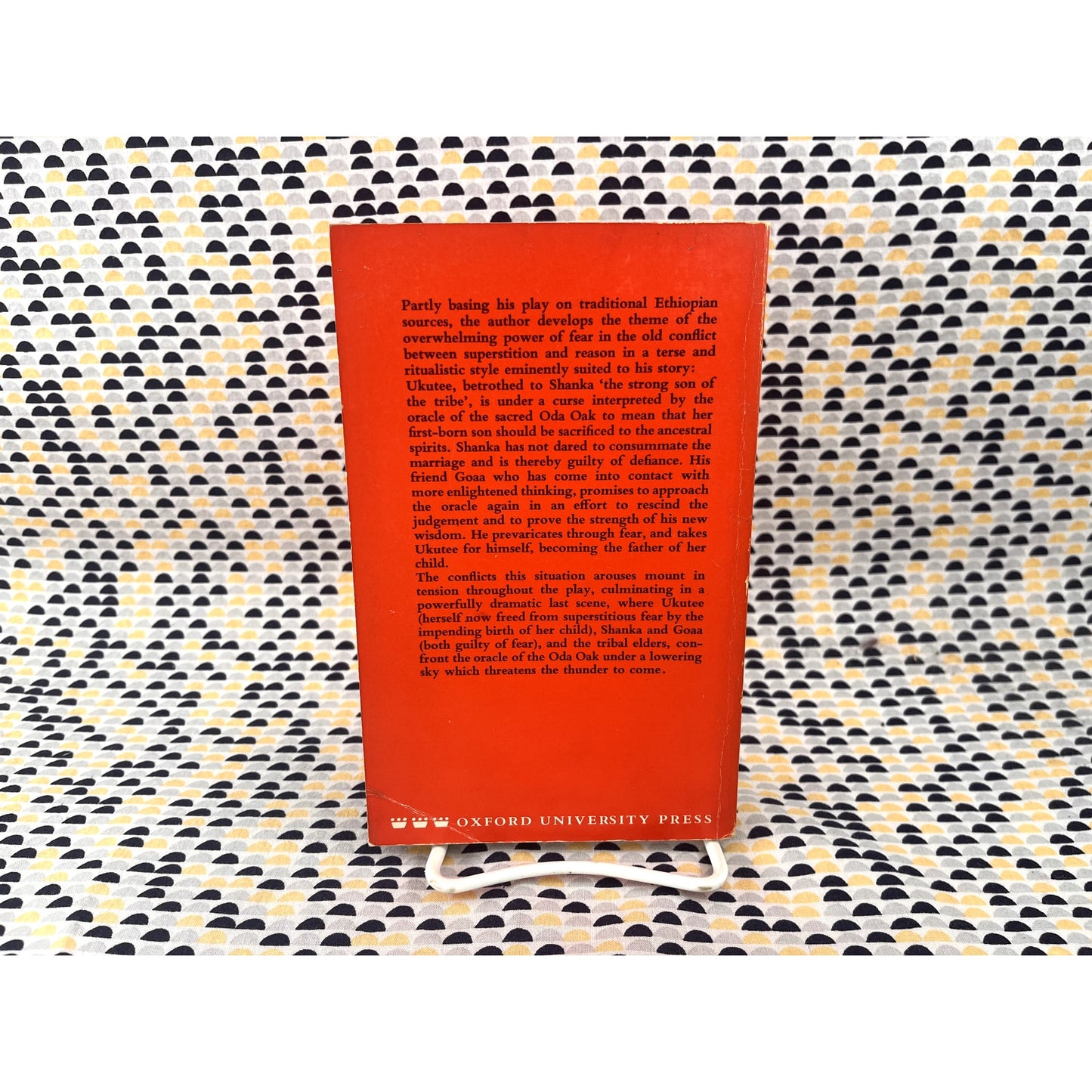 Oda-Oak Oracle - Tsegaye Gabre-Medhin Three Crowns Books - Paperback