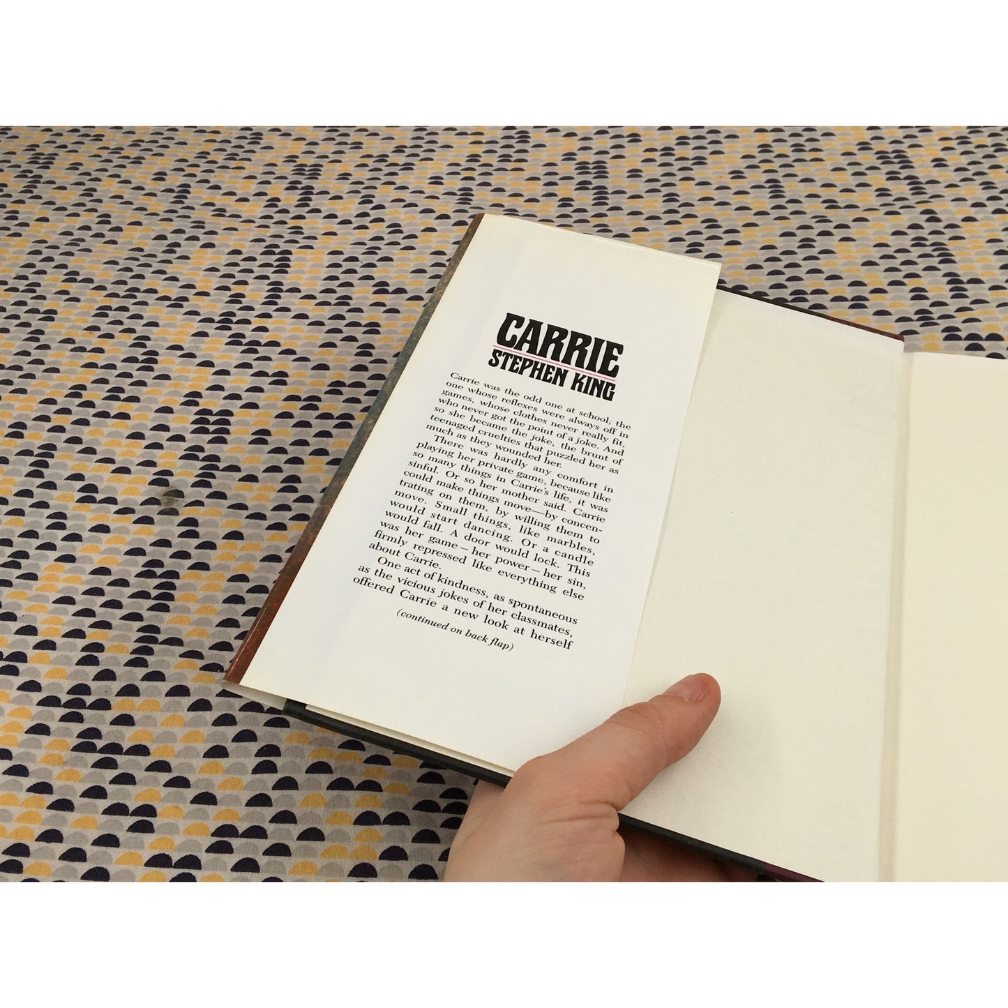 Carrie - Stephen King - Doubleday - Hardcover - Club Edition