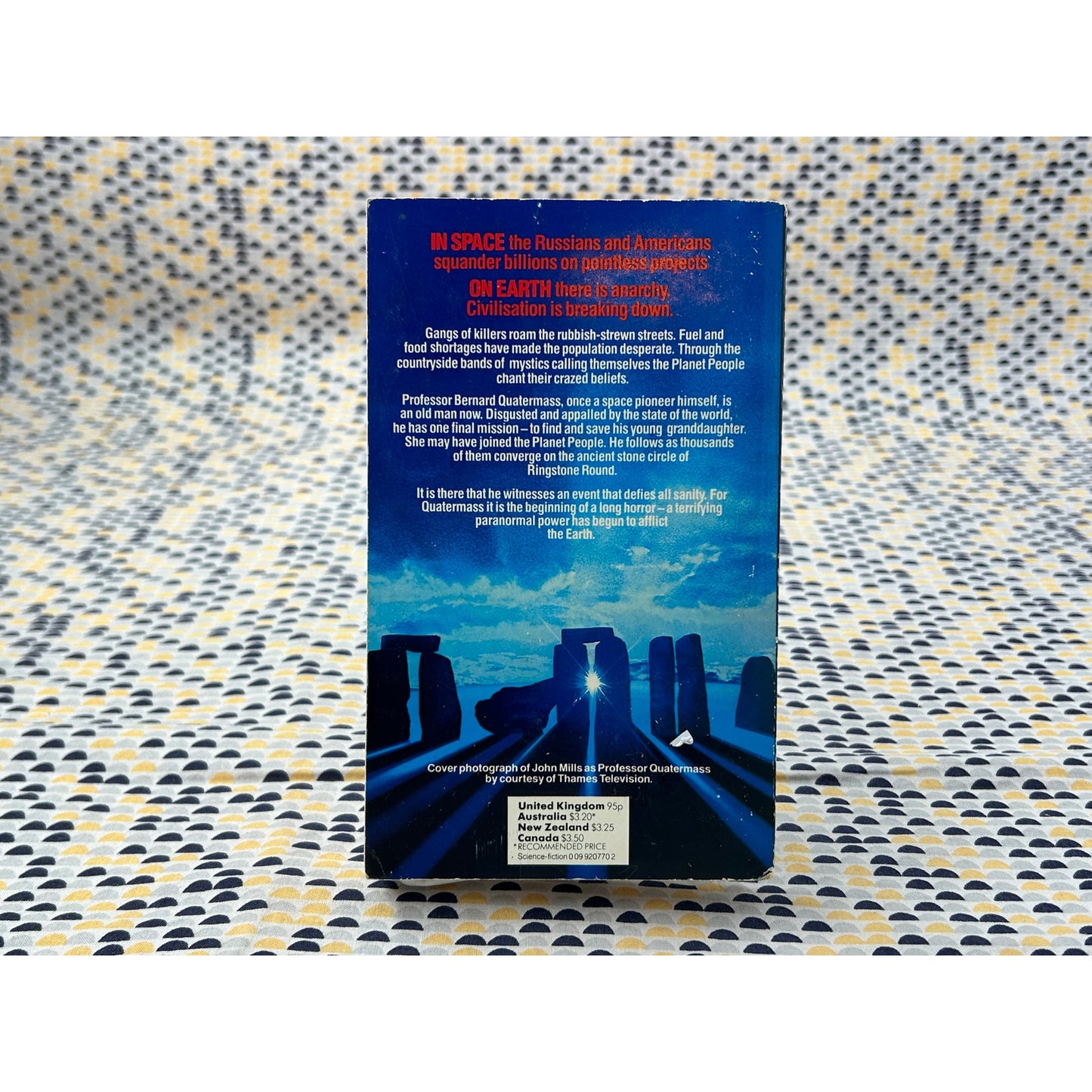 Quartermass - Nigel Kneale - Arrow Books - Paperback