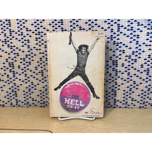 Revolution for the Hell of It - Free - Abbie Hoffman - Vintage Paperback Book