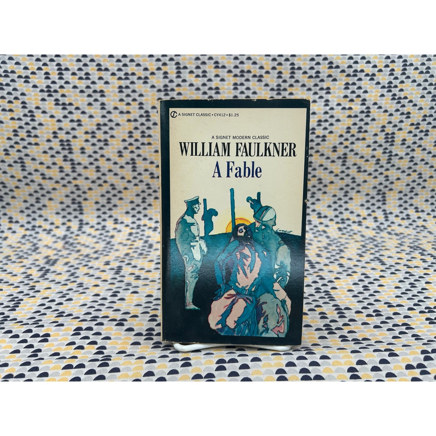 A Fable - William Faulkner - Vintage Paperback Book - Signet Classic Edition