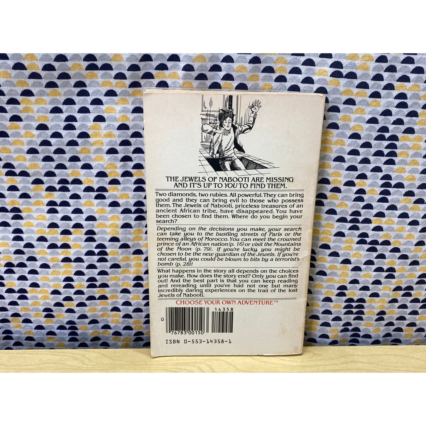 The Lost Jewels of Nabooti - Choose Your Own Adventure #10 - R.A. Montgomery - Vintage Paperback - Bantam Books