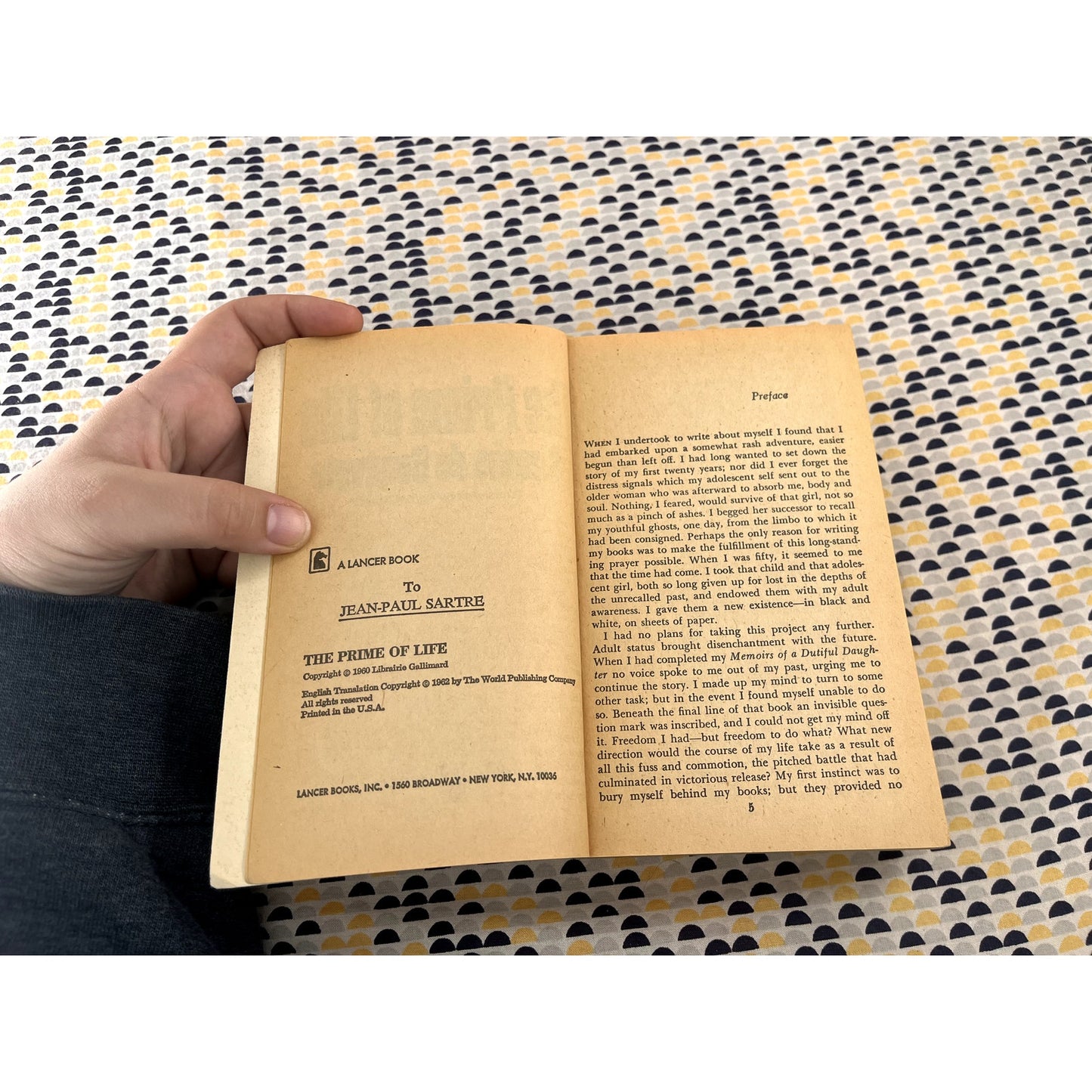 The Prime Of Life - Simone De Beauvoir - Lancer - Paperback