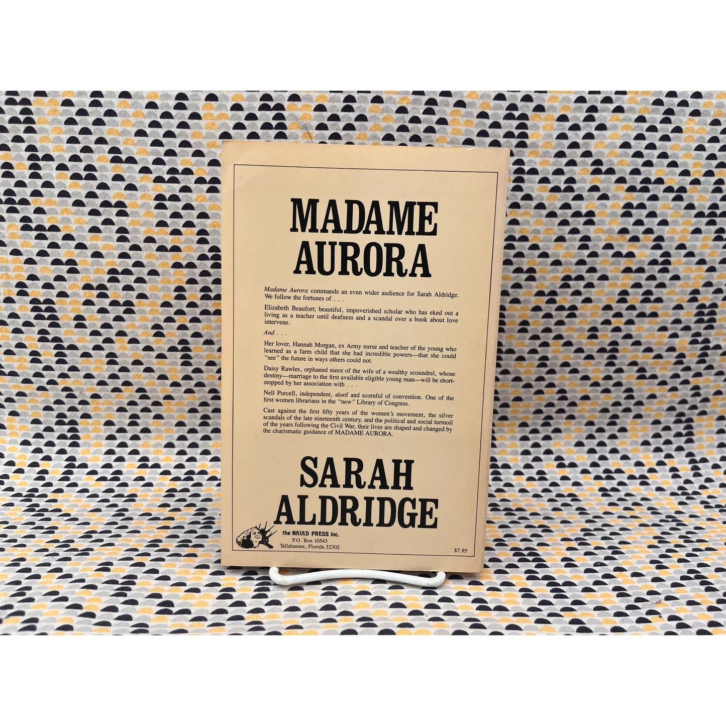 Madame Aurora - Sarah Aldridge - Naiad Press -  Paperback