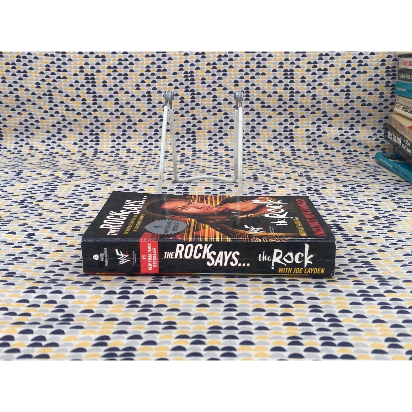 The Rock Says... - The Rock - Vintage Paperback Book - Avon Edition