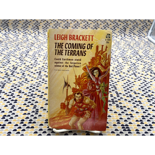 The Coming Of The Terrans - Leigh Brackett - Ace - Paperback - Gray Morrow Art