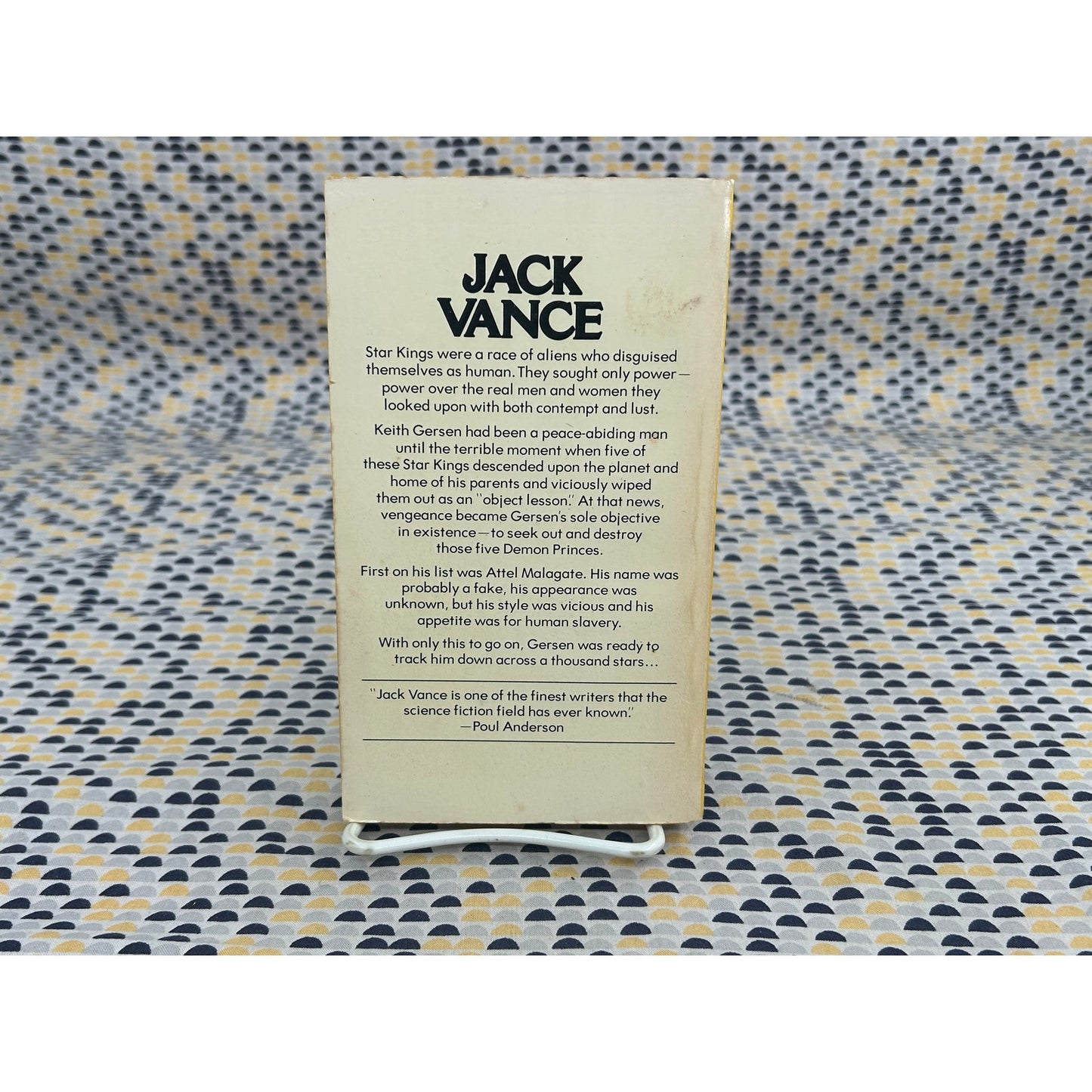 Star King - Jack Vance - Vintage Paperback Book - Daw Edition