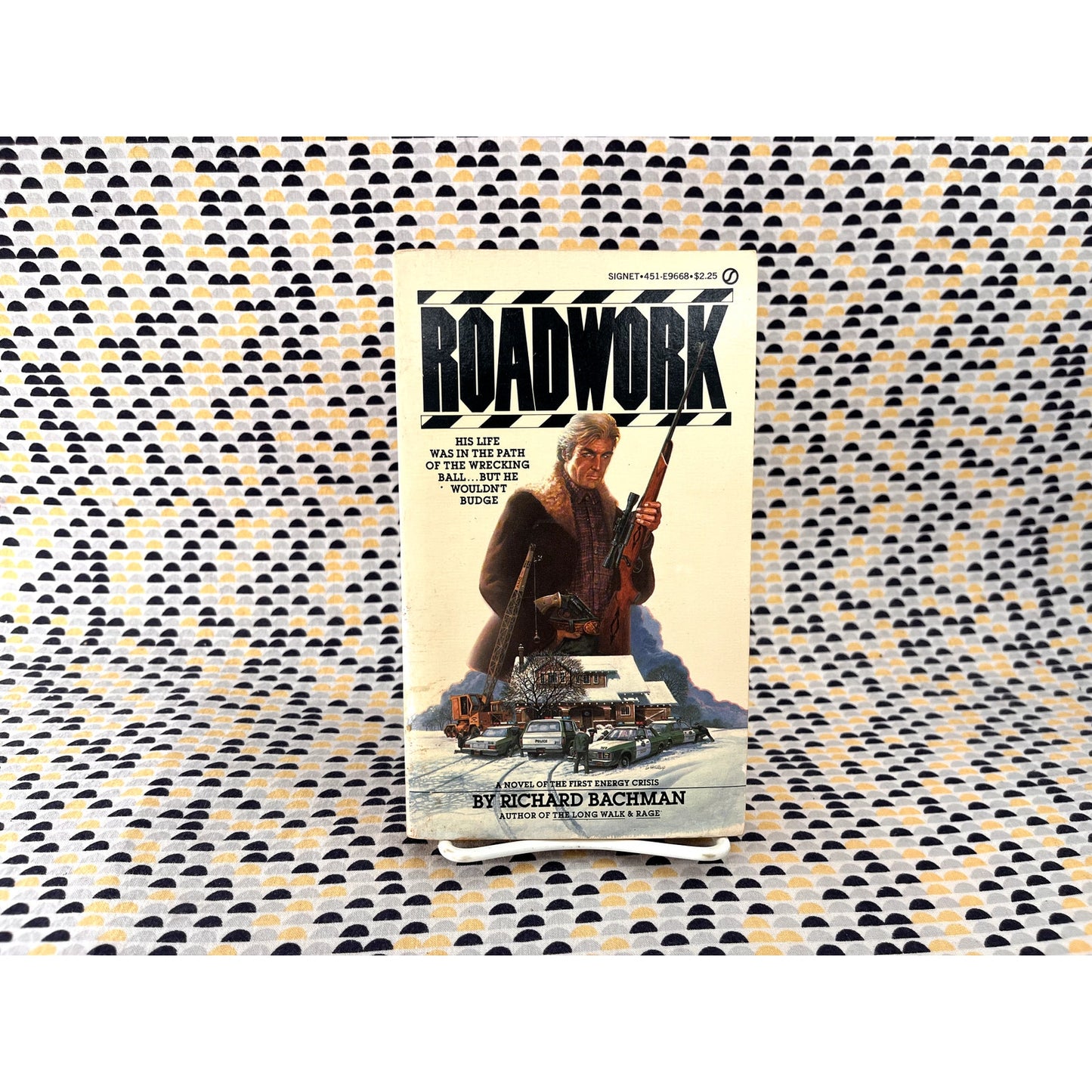 Roadwork - Richard Bachman - Signet Books - Paperback - Stephen King - 1st Edition