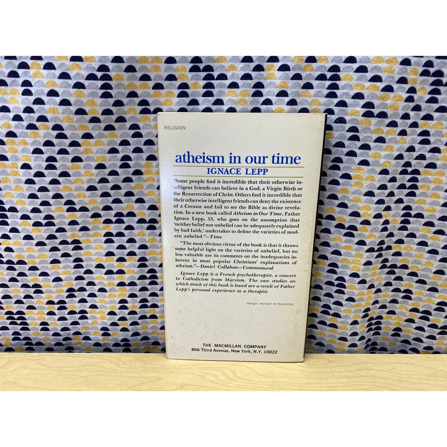 Atheism in Our Time - Ignace Lepp - Vintage Paperback Book - 1966 Macmillan Edition