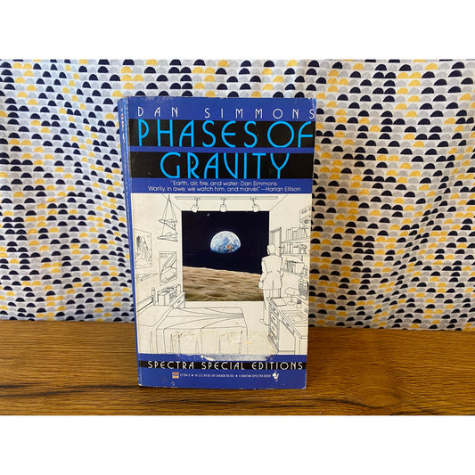 Phases Of Gravity - Dan Simmons - Vintage Paperback Book - Spectra Edition