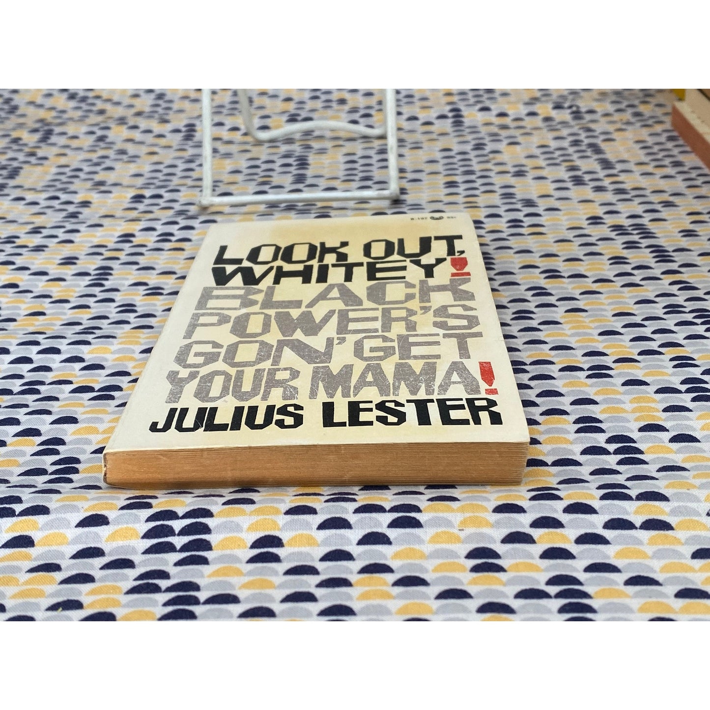 Look Out, Whitey! Black Power's Gon' Get Your Mama - Julius Lester - Vintage Paperback Book - Grove Press Edition