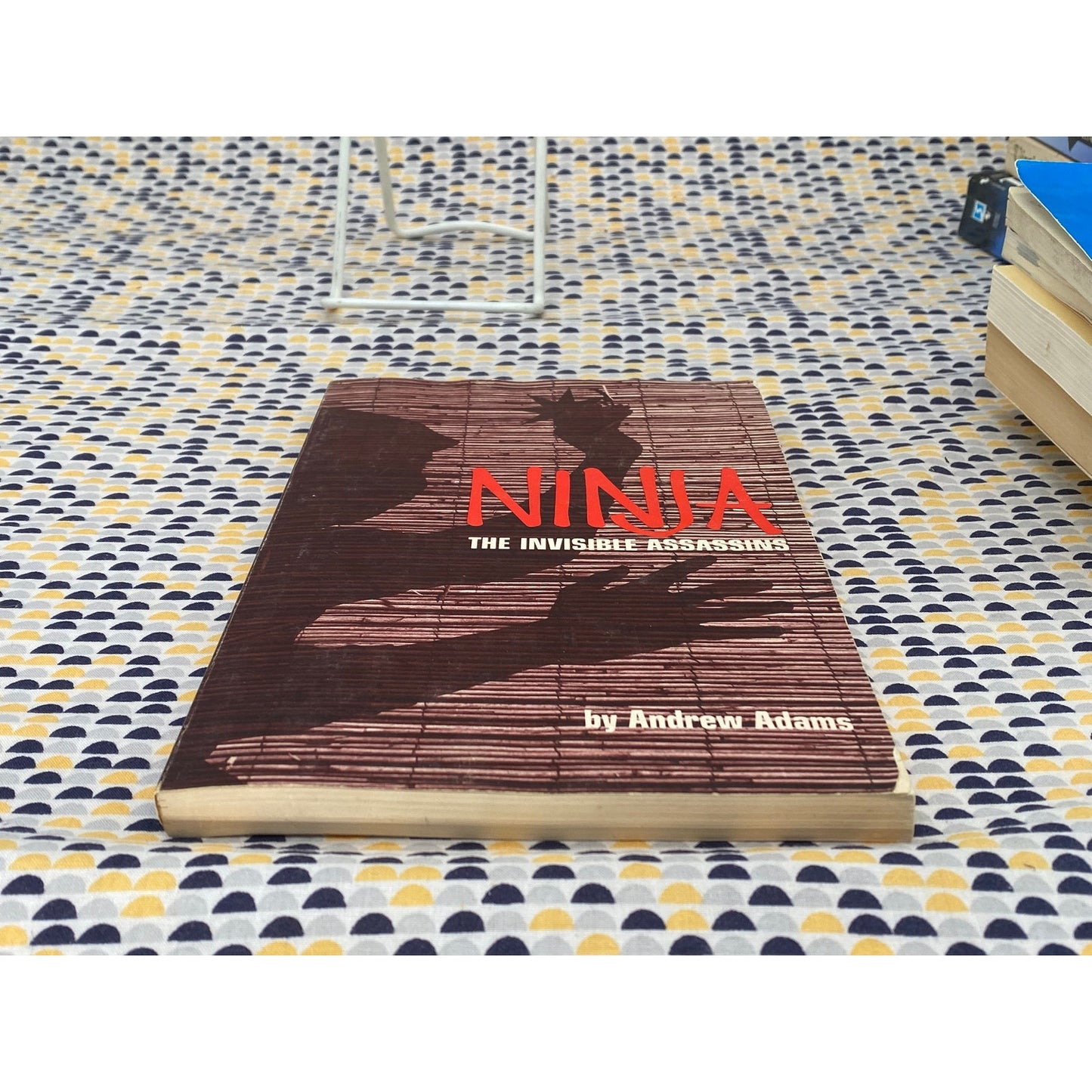 Ninja: The Invisible Assassins - Andrew Adams - Vintage Paperback Book - Ohara Publications Edition