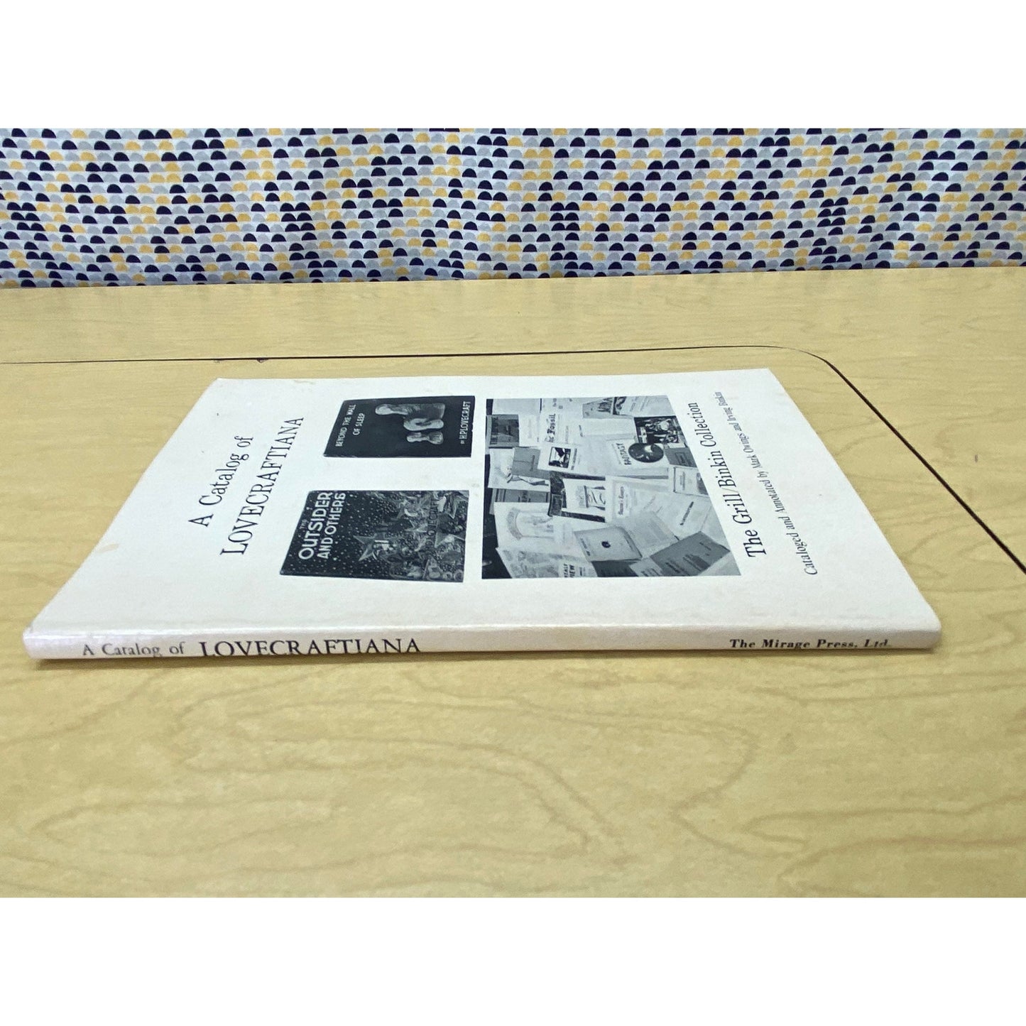 A Catalog of Lovecraftiana - The Grill/Binkin Collection - H.P. Lovecraft