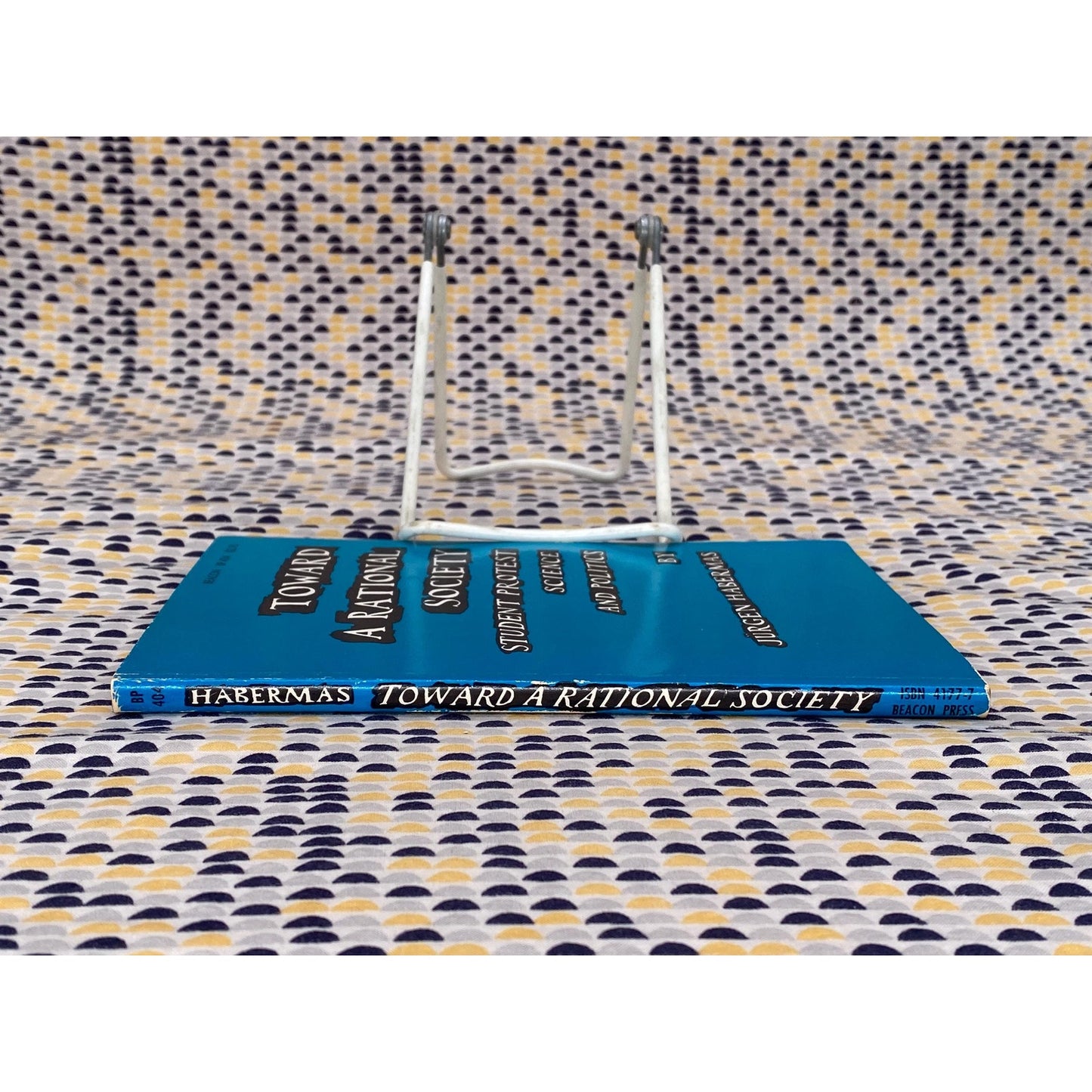 Toward A Rational Society: Student Protest, Science And Politics - Jürgen Habermas - Vintage Paperback Book - Beacon Press Edition