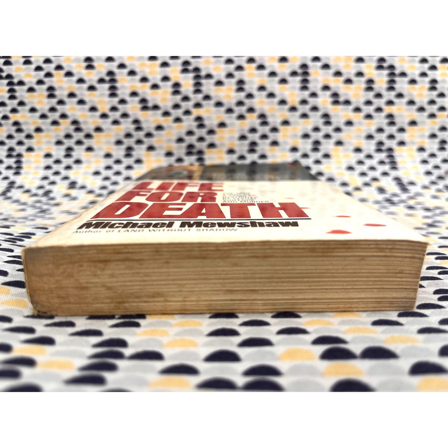 Life for Death - Michael Mewshaw- Avon Books - Paperback