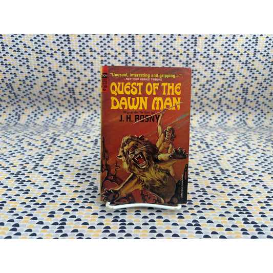 Quest of the Dawn Man (The Giant Cat) - J.H. Rosny - Ace Science Fiction Classic F-289 - Vintage Paperbacks
