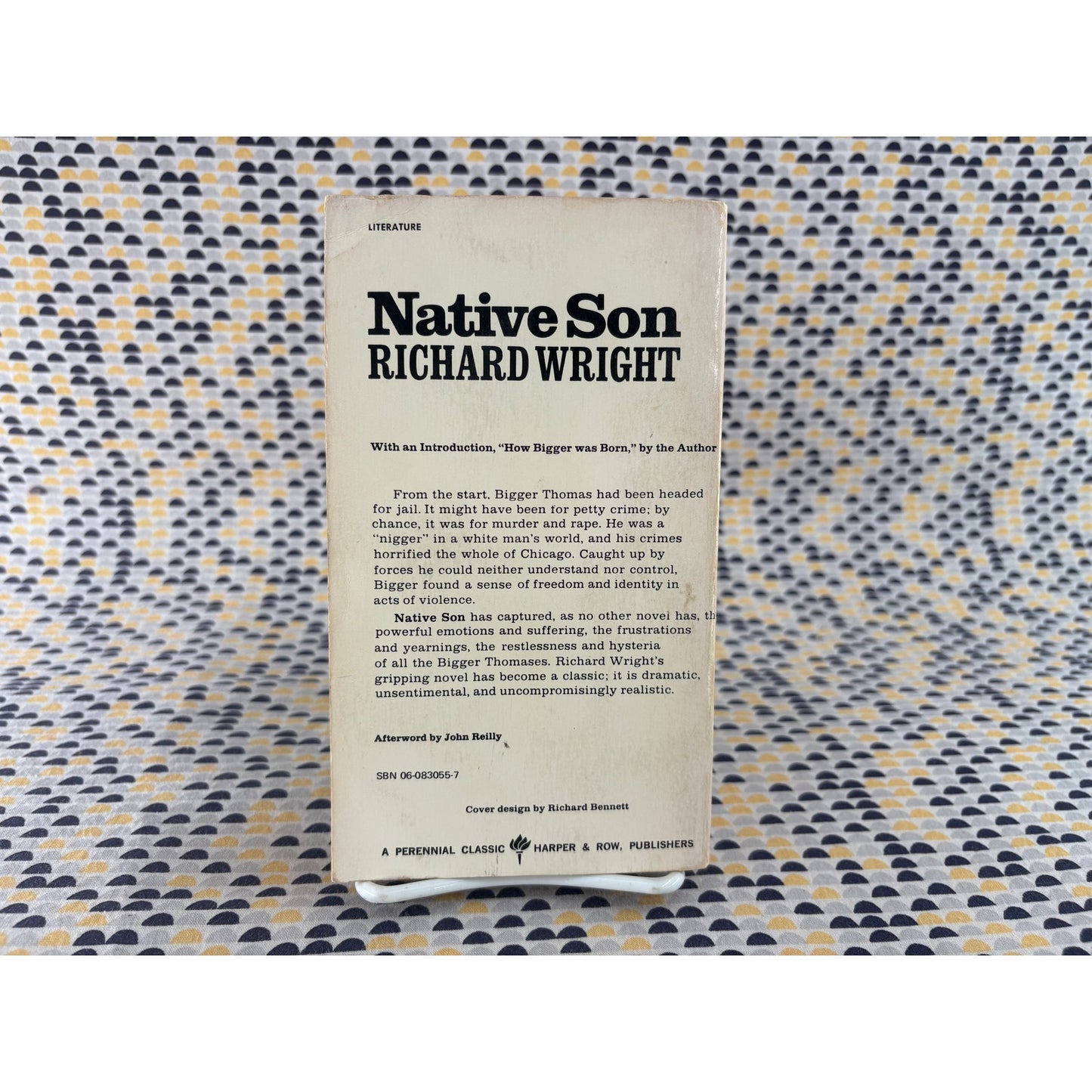 Native Son - Richard Wright - Vintage Paperback Book - Perennial Classic Edition