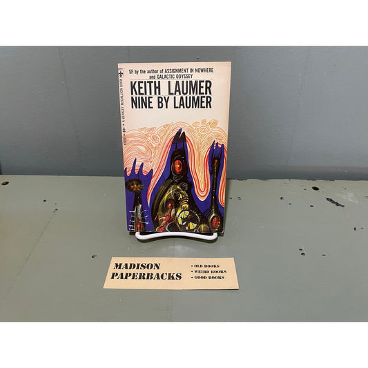 Nine by Laumer - Keith Laumer  - Berkley Medallion - Richard Powers cover - Paperback